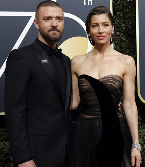 Vợ chồng Justin Timberlake.