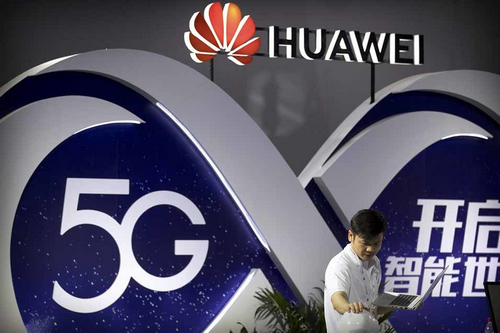 Mỹ vẫn xem 5G của Huawei là mối lo an ninh. ẢNh: AP.